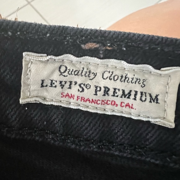 Levis jeans in black - Picture 4 of 4
